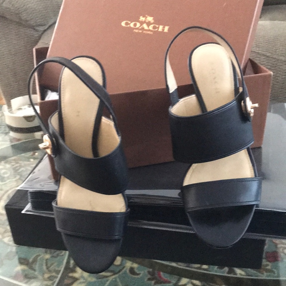 Coach dress sandal